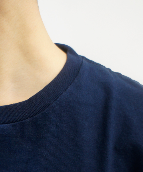 CIAOPANIC（チャオパニック）の「【Ciaopanic】プレーンポケTEE（Tシャツ/カットソー・メンズ・マスタード/ピンク/ネイビー/グリーン/グレー/ブラック/ホワイト・MEDIUM/LARGE/SMALL）」の10枚目の写真