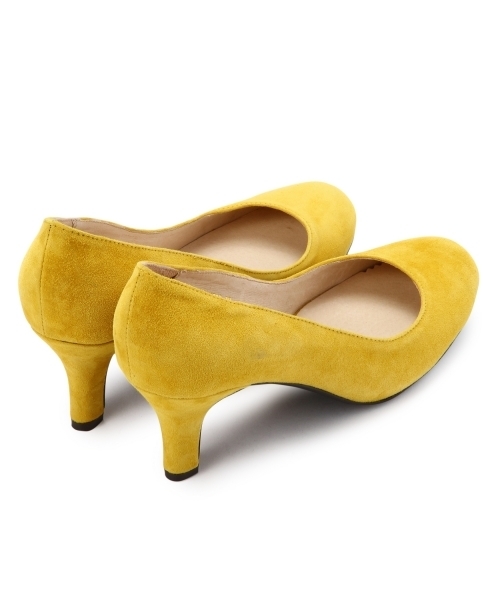 BEAUTY&YOUTH UNITED ARROWS（ビューティーアンドユースユナイテッドアローズ）の「BYSF ラウンドパンプス 65 ◆（パンプス・レディース・ベージュ/イエロー/ネイビー/ブラック・37/36/36h/35h/37h/38）」の8枚目の写真