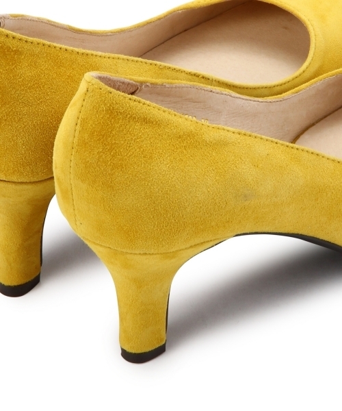BEAUTY&YOUTH UNITED ARROWS（ビューティーアンドユースユナイテッドアローズ）の「BYSF ラウンドパンプス 65 ◆（パンプス・レディース・ベージュ/イエロー/ネイビー/ブラック・37/36/36h/35h/37h/38）」の10枚目の写真
