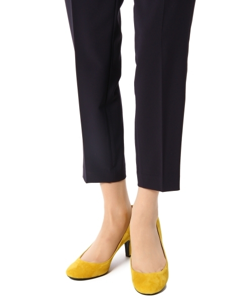 BEAUTY&YOUTH UNITED ARROWS（ビューティーアンドユースユナイテッドアローズ）の「BYSF ラウンドパンプス 65 ◆（パンプス・レディース・ベージュ/イエロー/ネイビー/ブラック・37/36/36h/35h/37h/38）」の11枚目の写真