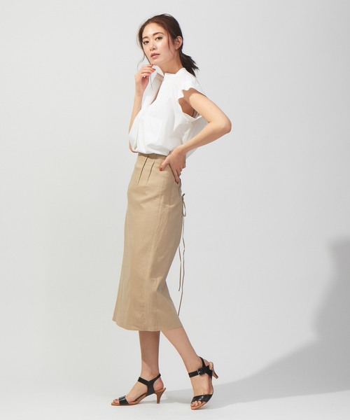 Au BANNISTER(オゥバニスター)の「革巻きバックルサンダル(サンダル・レディース・ライトブルー/ブラック/グレー・38/39/35/36/37)」の12枚目の写真