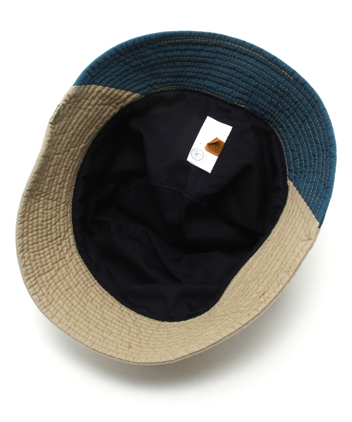 BEAMS BOY（ビームスボーイ）の「decho / 2WAY HAT（ハット・レディース・ベージュ/ネイビー・ONE SIZE）」の10枚目の写真