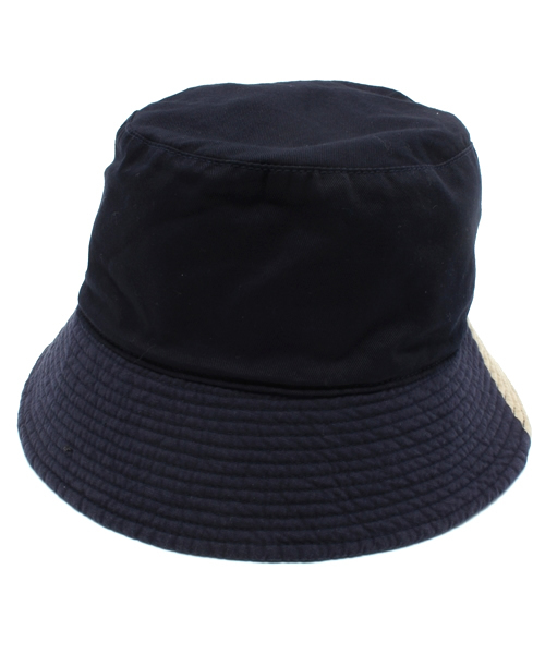 BEAMS BOY（ビームスボーイ）の「decho / 2WAY HAT（ハット・レディース・ベージュ/ネイビー・ONE SIZE）」の8枚目の写真