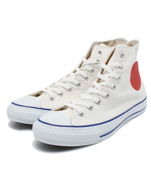 CONVERSE（コンバース）の「ALL STAR NIPPON HI/オールスターニッポン　HI（スニーカー・メンズ・ホワイト系その他・3/3.5/4/4.5/5/5.5/6/6.5/7/7.5/8/8.5/9/9.5/10.5/11.5）」の2枚目の写真
