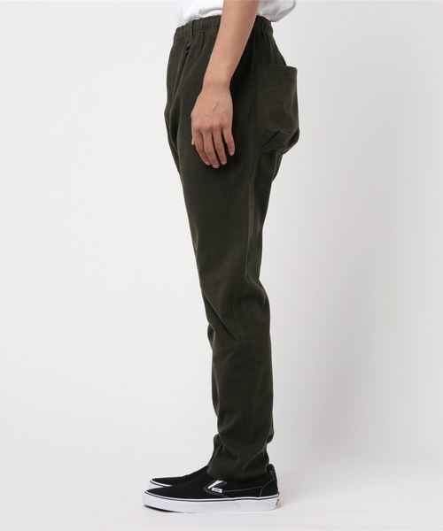 JRD by JARLD（ジェイアールディーバイジャールド）の「【JRD by JARLD】撥水ストレッチフランネルイージーパンツ（その他パンツ・メンズ・チャコールグレー/オリーブ・XS/S/M/L）」の4枚目の写真