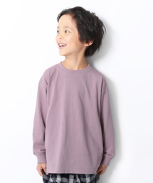 devirock | ビッグシルエット袖リブ長袖Tシャツ(Tシャツ/カットソー)