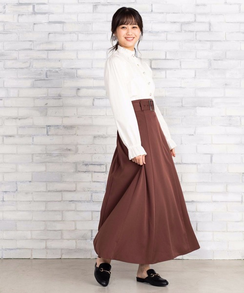 WEGO（ウィゴー）の「WEGO/アソートボタンブラウス（シャツ/ブラウス・レディース・ダークブラウン/ピンク/アイボリー/ブラウン系その他2/ブラック・FREE）」の14枚目の写真