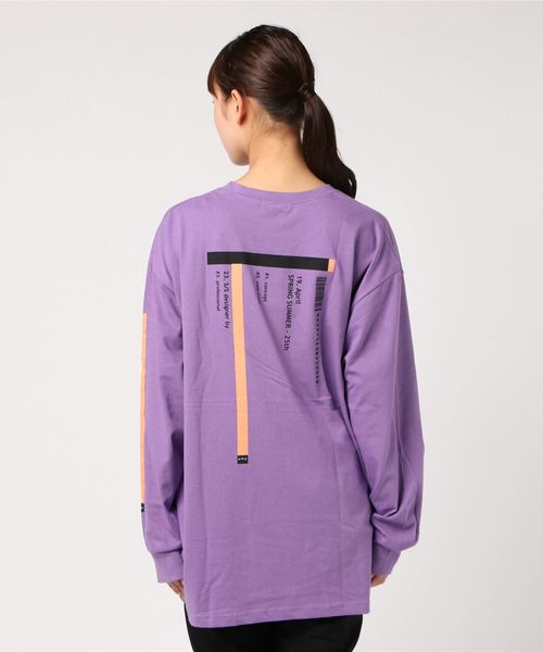 DING（ディング）の「DING/A to ZロンT（Tシャツ/カットソー・レディース・ホワイト/ブラック/パープル・FREE）」の21枚目の写真