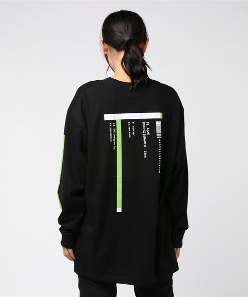 DING（ディング）の「DING/A to ZロンT（Tシャツ/カットソー・レディース・ホワイト/ブラック/パープル・FREE）」の14枚目の写真