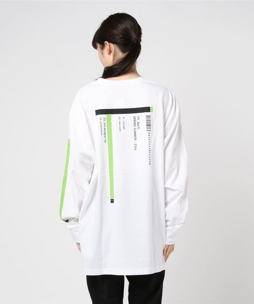 DING（ディング）の「DING/A to ZロンT（Tシャツ/カットソー・レディース・ホワイト/ブラック/パープル・FREE）」の16枚目の写真