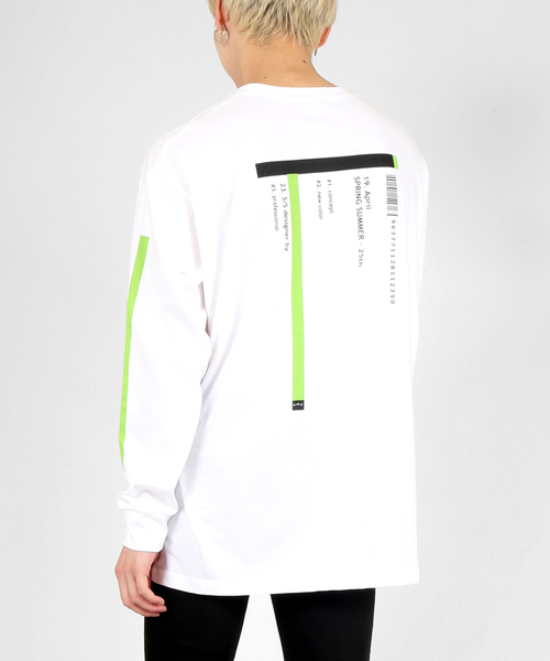 DING（ディング）の「DING/A to ZロンT（Tシャツ/カットソー・レディース・ホワイト/ブラック/パープル・FREE）」の2枚目の写真