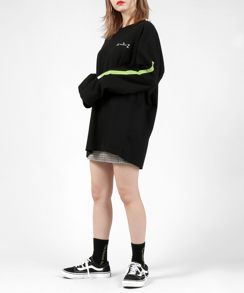 DING（ディング）の「DING/A to ZロンT（Tシャツ/カットソー・レディース・ホワイト/ブラック/パープル・FREE）」の10枚目の写真