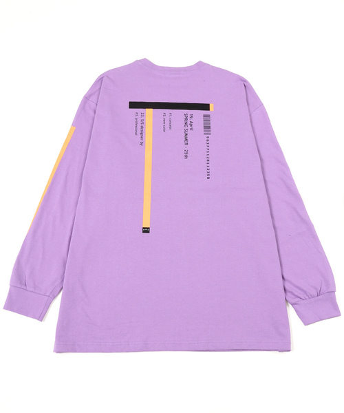 DING（ディング）の「DING/A to ZロンT（Tシャツ/カットソー・レディース・ホワイト/ブラック/パープル・FREE）」の5枚目の写真