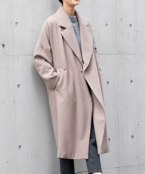 miniyu(ミニュウ)の「LaSRIC/スペリオルメルトンチェスターコート(チェスターコート)」 - WEAR