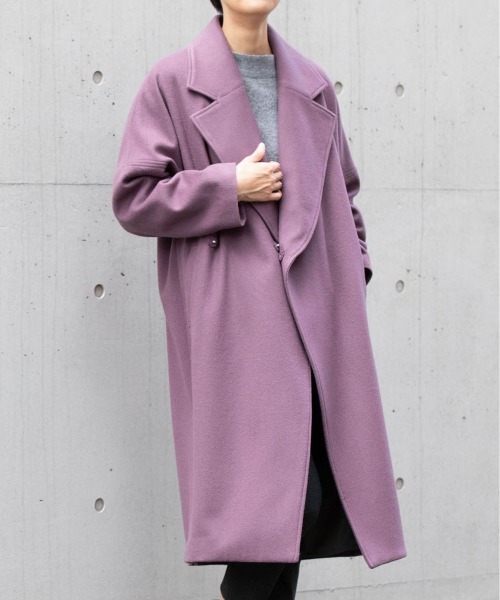 miniyu(ミニュウ)の「LaSRIC/スペリオルメルトンチェスターコート(チェスターコート)」 - WEAR