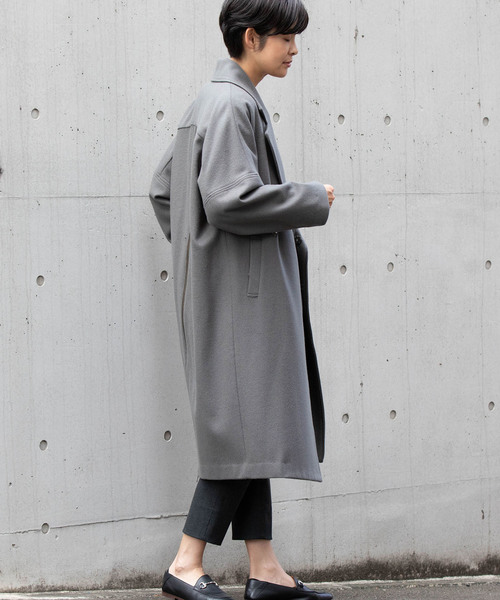 miniyu(ミニュウ)の「LaSRIC/スペリオルメルトンチェスターコート(チェスターコート)」 - WEAR