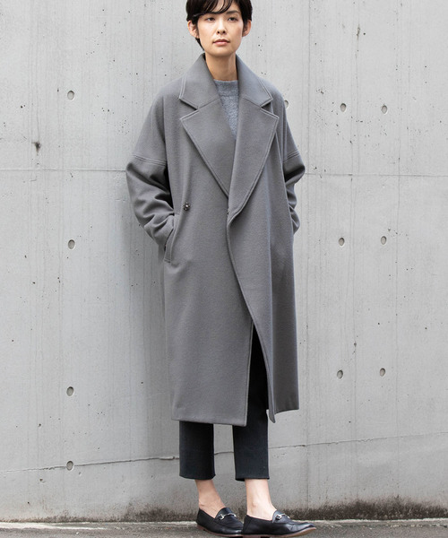 miniyu(ミニュウ)の「LaSRIC/スペリオルメルトンチェスターコート(チェスターコート)」 - WEAR