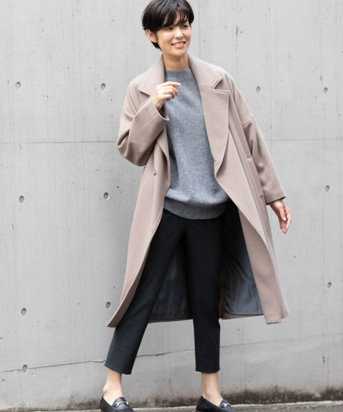 miniyu(ミニュウ)の「LaSRIC/スペリオルメルトンチェスターコート(チェスターコート)」 - WEAR