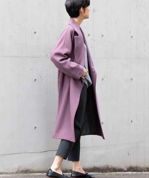 miniyu(ミニュウ)の「LaSRIC/スペリオルメルトンチェスターコート(チェスターコート)」 - WEAR