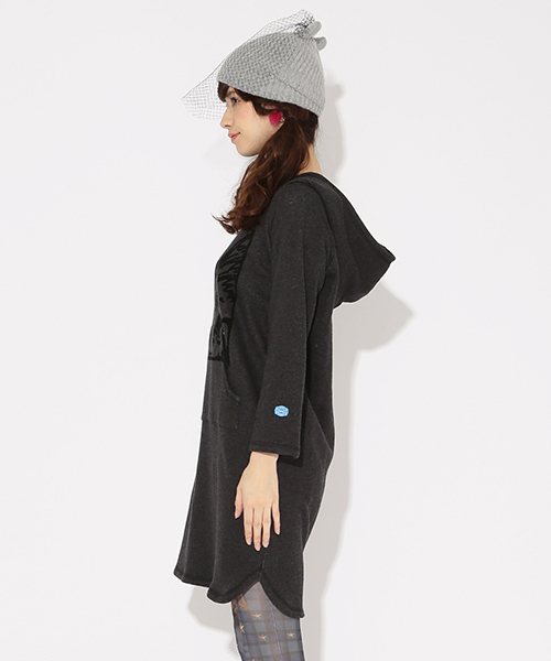 mmts(マミタス)の「mmts / ねぎ スウェット ワンピース(ワンピース・レディース・チャコールグレー・ONE SIZE)」の9枚目の写真