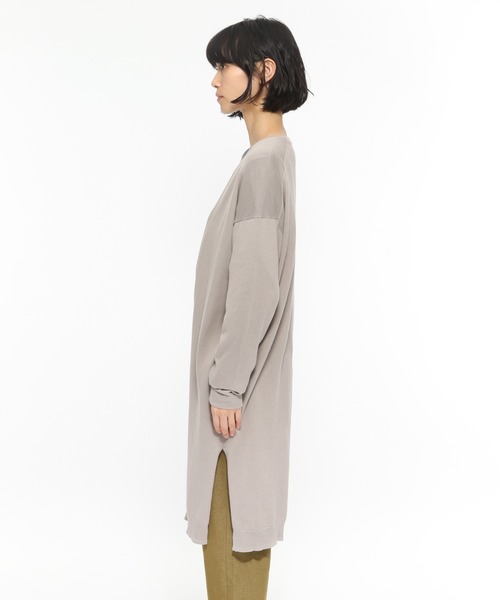 LAKOLE(ラコレ)の「12Gスーピマロングカーディガン / LAKOLE(カーディガン/ボレロ・レディース・グレー/サンドグレー/ベージュ/スモーク・MEDIUM/SMALL)」の12枚目の写真