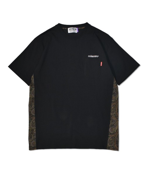 DOUBLE STEAL(ダブルスティール)の「Side PANEL Tee(Tシャツ/カットソー・メンズ・ホワイト系その他/ブラック系その他/ホワイト系その他2/ブラック系その他2・MEDIUM/X-LARGE/LARGE)」の4枚目の写真