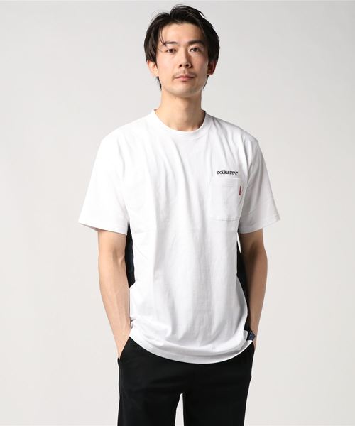 DOUBLE STEAL(ダブルスティール)の「Side PANEL Tee(Tシャツ/カットソー・メンズ・ホワイト系その他/ブラック系その他/ホワイト系その他2/ブラック系その他2・MEDIUM/X-LARGE/LARGE)」の10枚目の写真