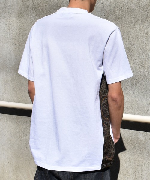DOUBLE STEAL(ダブルスティール)の「Side PANEL Tee(Tシャツ/カットソー・メンズ・ホワイト系その他/ブラック系その他/ホワイト系その他2/ブラック系その他2・MEDIUM/X-LARGE/LARGE)」の16枚目の写真