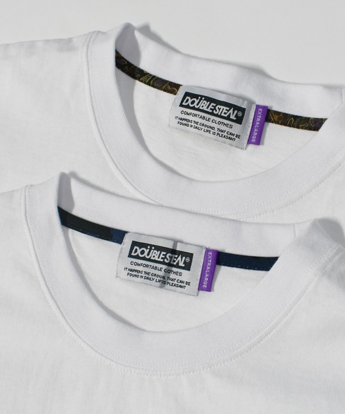 DOUBLE STEAL(ダブルスティール)の「Side PANEL Tee(Tシャツ/カットソー・メンズ・ホワイト系その他/ブラック系その他/ホワイト系その他2/ブラック系その他2・MEDIUM/X-LARGE/LARGE)」の13枚目の写真
