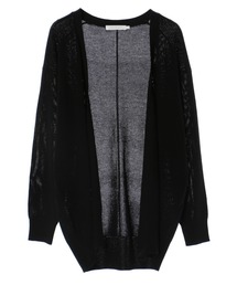 AMERICAN HOLIC | 片畦ニットニュアンスカーディガン＊(カーディガン/ボレロ)