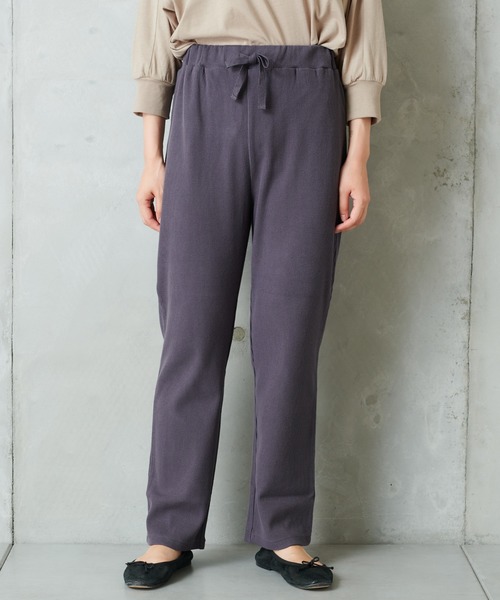 PUAL CE CIN（ピュアルセシン）の「テレコパンツ（その他パンツ・レディース・チャコールグレー/ナチュラル/ブラック・FREE）」の14枚目の写真