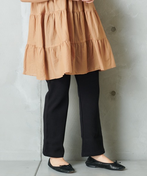 PUAL CE CIN（ピュアルセシン）の「テレコパンツ（その他パンツ・レディース・チャコールグレー/ナチュラル/ブラック・FREE）」の16枚目の写真