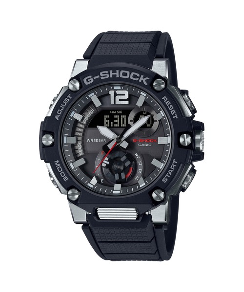 G-SHOCK(ジーショック)の「G-STEEL(Gスチール) / ラギッドスタイル / スマートフォンリンク / GST-B300-1AJF / Gショック(アナログ腕時計)」|ブラック