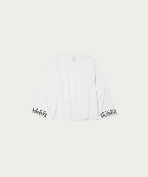 LFANT ホワイト 半袖シャツ L ユナイテッドアローズ&サンズ UNITED ARROWS & SONS（ユナイテッドアローズアンドサンズ）の