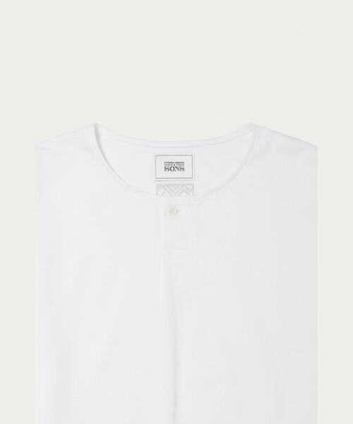 UNITED ARROWS & SONS（ユナイテッドアローズアンドサンズ）の「UNITED ARROWS & SONS（ユナイテッドアローズ＆サンズ）WALABER TEE◆（Tシャツ/カットソー・メンズ・ホワイト/ブラック・L/M/S/XL）」の9枚目の写真