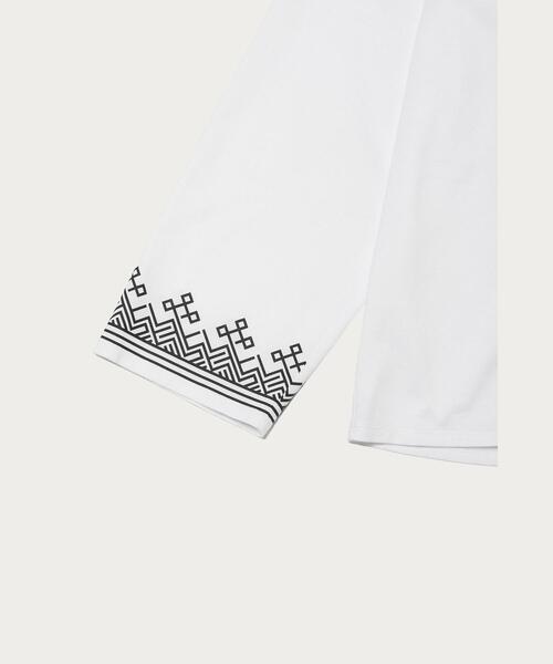 UNITED ARROWS & SONS（ユナイテッドアローズアンドサンズ）の「UNITED ARROWS & SONS（ユナイテッドアローズ＆サンズ）WALABER TEE◆（Tシャツ/カットソー・メンズ・ホワイト/ブラック・L/M/S/XL）」の3枚目の写真