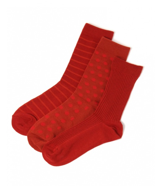 Niko And ニコアンド の オリジナル柄3セットソックス ソックス 靴下 Wear