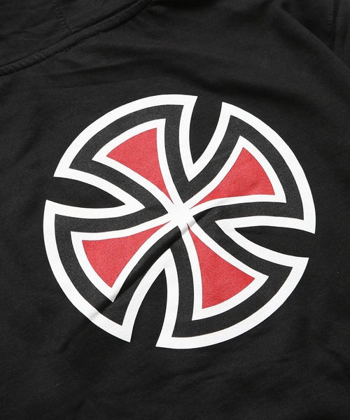 INDEPENDENT（インディペンデント）の「INDEPENDENT/インディペンデントBAR/CROSS L/S PULLOVER HOODED SWEATSHIRT 裏起毛プルオーバーパーカー（パーカー・メンズ・ブラック・M/L）」の20枚目の写真