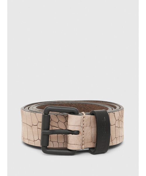 セール メンズ クロコ型押し レザーベルト ベルト Diesel ディーゼル のファッション通販 Zozotown