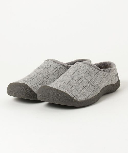 KEEN(キーン)の「HOWSER WRAP SLIDE / ハウザー ラップ スライド(スリッポン・レディース・グレー・24.5cm/23cm/24cm/25cm/22.5cm/23.5cm)」の4枚目の写真