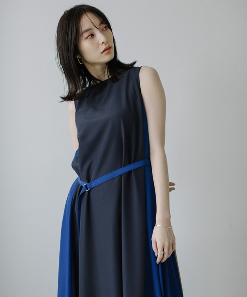 audrey and john wad（オードリーアンドジョンワッド）の「マルチカラー フレアロングワンピース リゾートマキシワンピース（ワンピース・レディース・グレー系その他/ピンク系その他・マルチサイズ）」の10枚目の写真