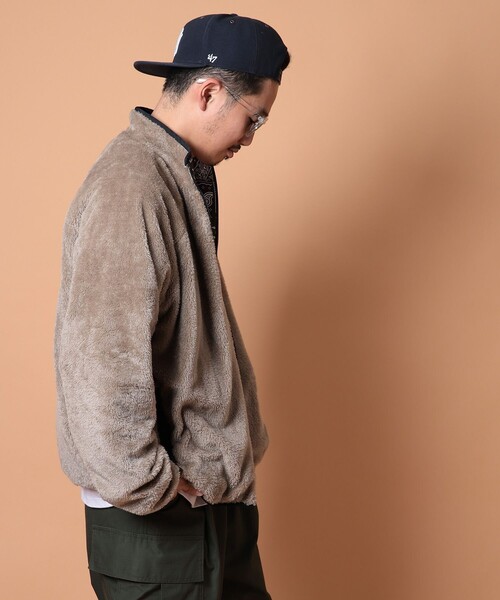 CLUBHAUS ナイロン フリース リバーシブルジャケット sizeM 美品 FREAK'S STORE（フリークスストア）の「WEB限定 Chillax