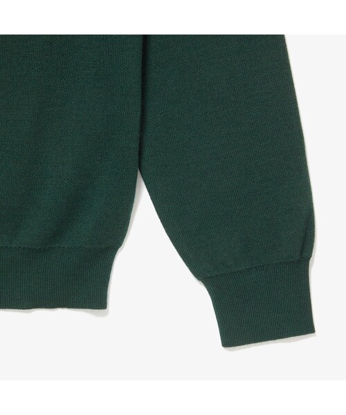 LACOSTE（ラコステ）の「ミックスワッペンウールブレンドセーター 