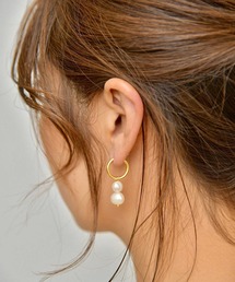 【earyear】デザインパールピアス