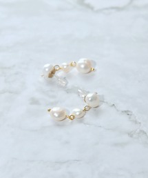【earyear】デザインパールピアス