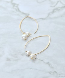 【earyear】デザインパールピアス