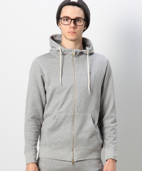 coen（コーエン）の「裏毛スウェットハイジップパーカー（パーカー・メンズ・ネイビー/ナチュラル/グレー・X-LARGE/LARGE/MEDIUM/SMALL）」の4枚目の写真