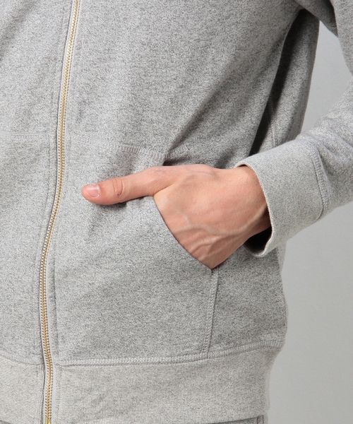 coen（コーエン）の「裏毛スウェットハイジップパーカー（パーカー・メンズ・ネイビー/ナチュラル/グレー・X-LARGE/LARGE/MEDIUM/SMALL）」の9枚目の写真