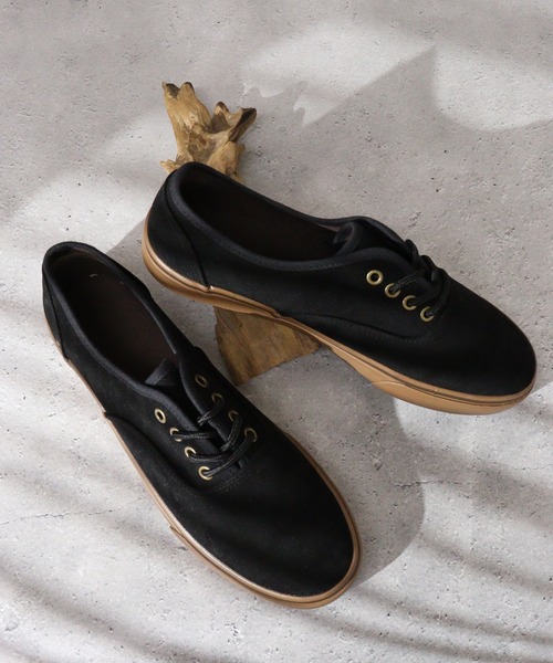 AAA+(サンエープラス)の「AAA+ 軽量ヴァルカスニーカー(スニーカー・メンズ・ブラック/マスタード/ワインレッド/ブラウン/キャメル/グレー/アイボリー・45/41/43/40/46/42/44)」の1枚目の写真