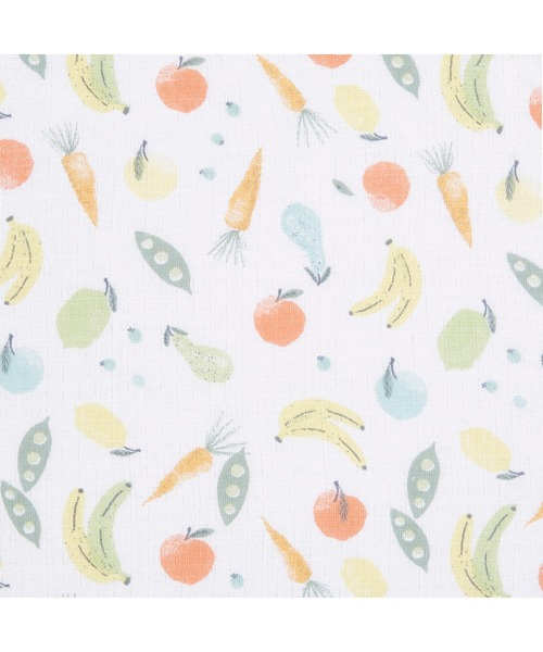 aden + anais essentials（エイデンアンドアネイエッセンシャルズ）の「モスリンブランケット1枚入り ファームトゥテーブル